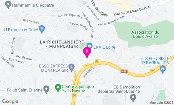 Localisation Brasserie de l