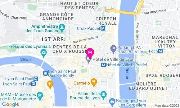 Localisation Restaurant  Le Moulin 1883