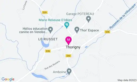 Localisation Restaurant  Les Savouries