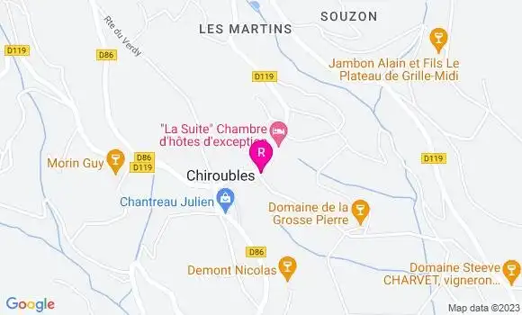 Localisation Restaurant  Chez Antoine