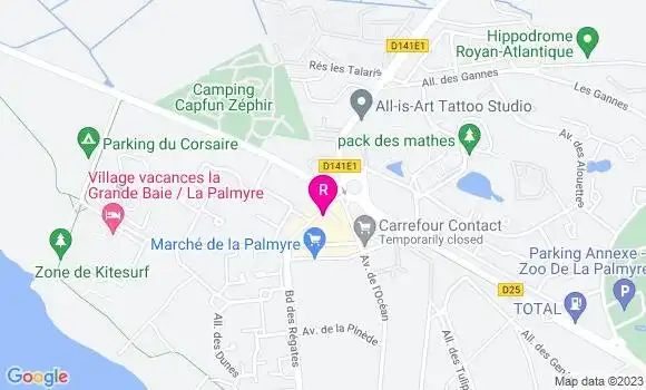 Localisation Restaurant  La Cabane