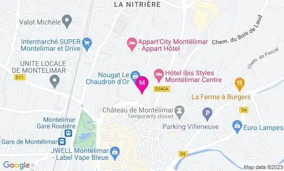 Localisation Restaurant  Aux 3 Elfes