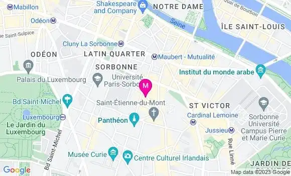 Localisation Restaurant  Les Fêtes Galantes