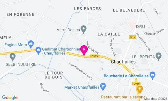 Localisation Restaurant  Le Commerce