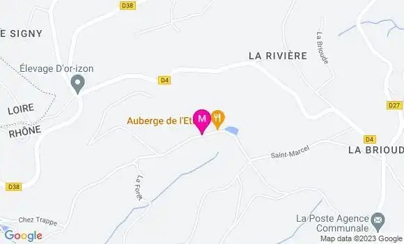 Localisation Auberge de l