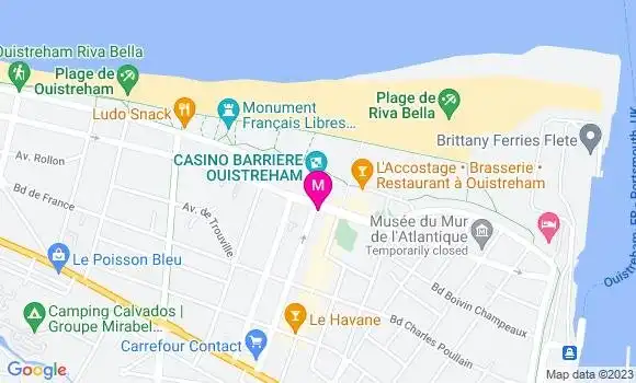 Localisation Restaurant  La Moulerie
