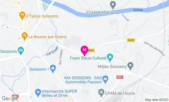 Localisation Restaurant  Le Laurence
