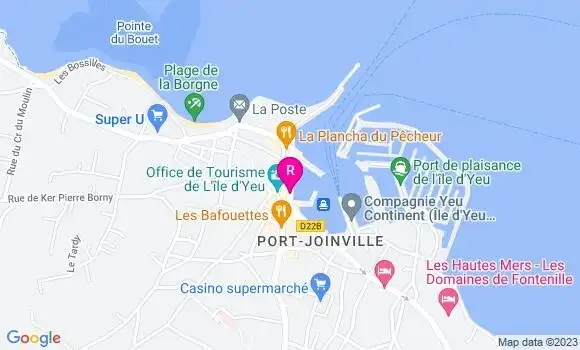 Localisation Crêperie du Port