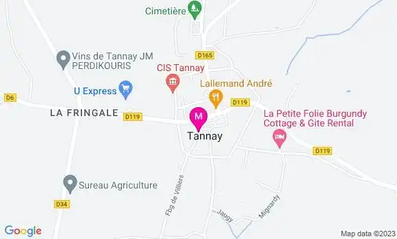 Localisation La Taverne