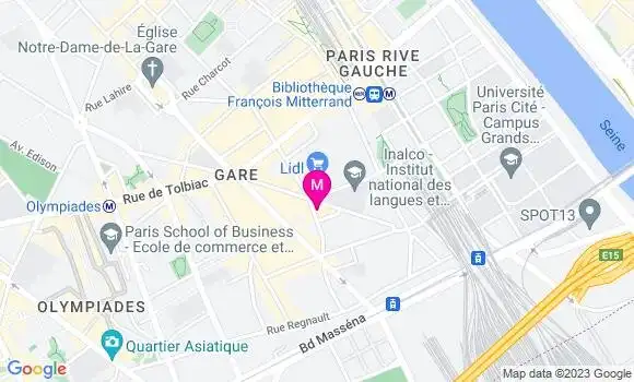 Localisation Restaurant  Le Caminito Cabaret