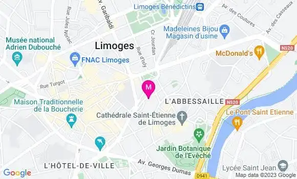 Localisation Restaurant  La Souris Verte