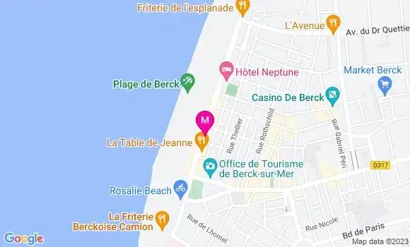 Localisation Brasserie de l