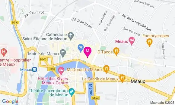 Localisation Restaurant  L