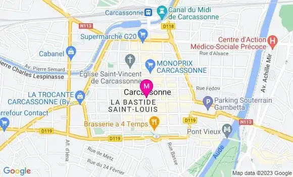 Localisation Restaurant Bar Le Florian