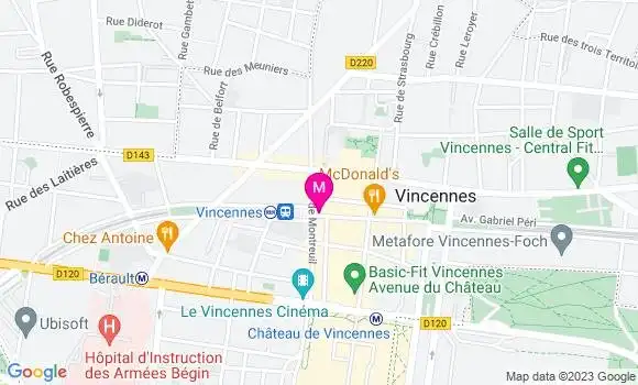 Localisation Restaurant  La Place