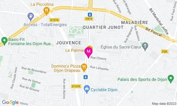 Localisation Restaurant  Le Rustique