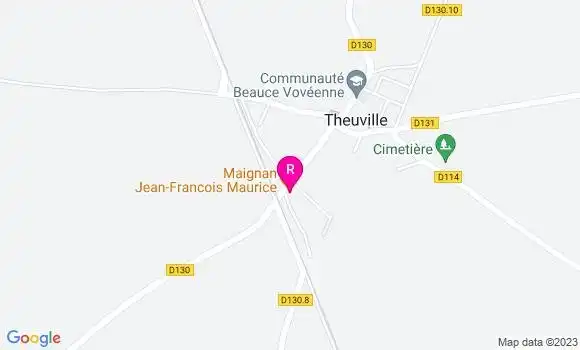 Localisation Restaurant Bar Maignan Jean Francois Maurice