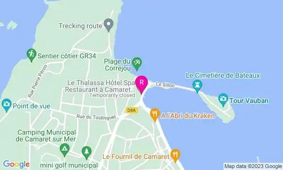 Localisation Crêperie Le Goéland Farceur