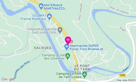 Localisation Restaurant  Le Galet