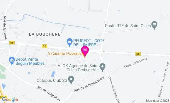 Localisation Restaurant  Le Dépôt