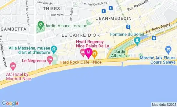 Localisation Bistrot Bistro Régent