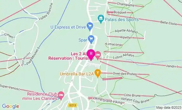Localisation Restaurant  Le Saloon