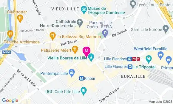 Localisation Brasserie Le Coq Hardi