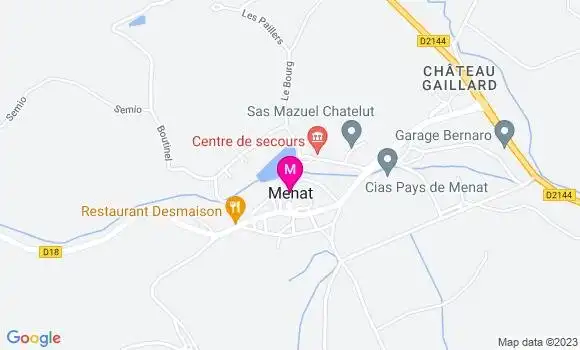 Localisation Le Café Bouquet