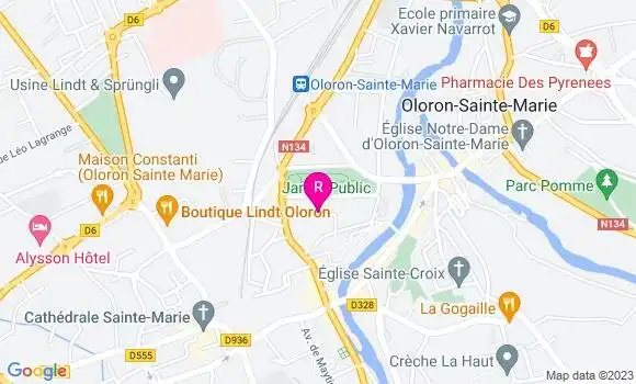Localisation Restaurant  Le Vigny