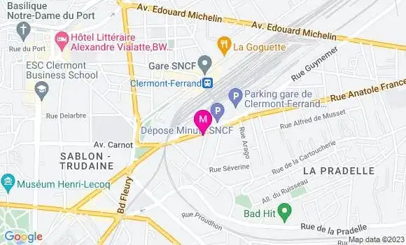 Localisation Café de la Passerelle