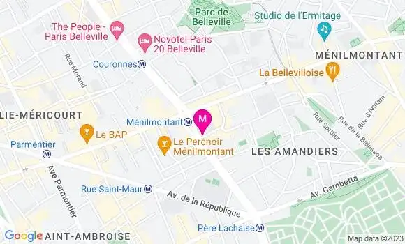 Localisation Restaurant  Le Miyanis