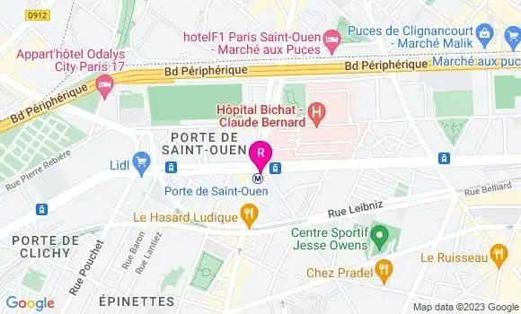 Localisation Restaurant  L