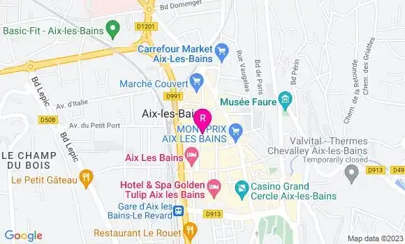 Localisation Restaurant  L