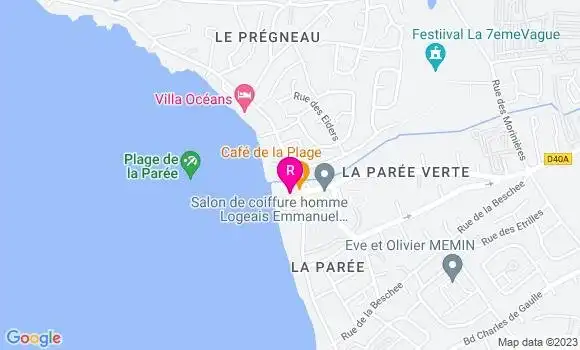 Localisation Crêperie Les Osselins