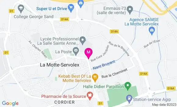 Localisation Restaurant  Les 3 Eléments