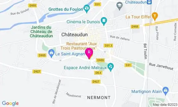 Localisation Restaurant  Aux Trois Pastoureaux