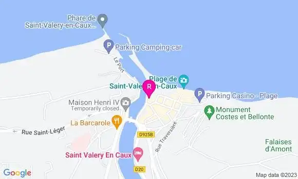 Localisation Restaurant  La Criée du Pêqueu