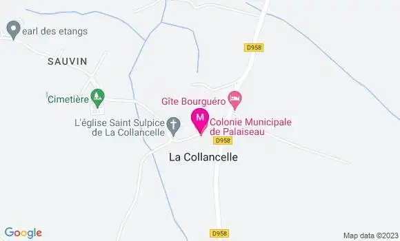 Localisation Restaurant  Le Relais des Voûtes