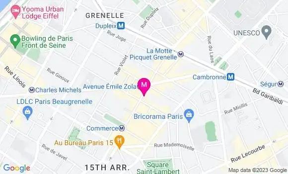 Localisation Restaurant  Le Café du Commerce