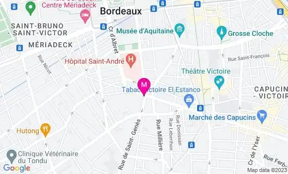 Localisation Restaurant  Le Colbert