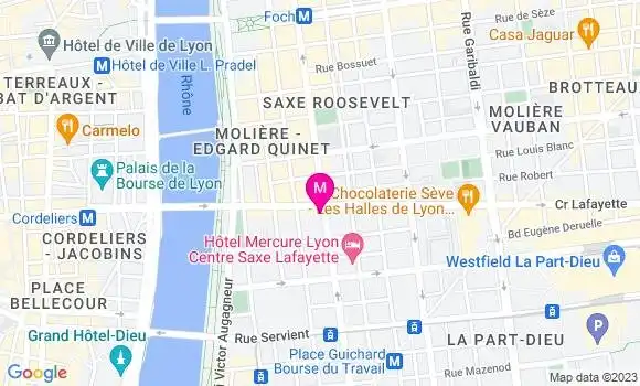 Localisation Brasserie La Patrie