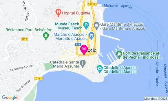 Localisation Restaurant  Gelateria Delissimo