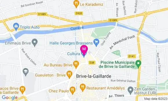 Localisation Restaurant  Café de Paris
