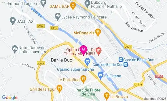 Localisation Restaurant du Marché