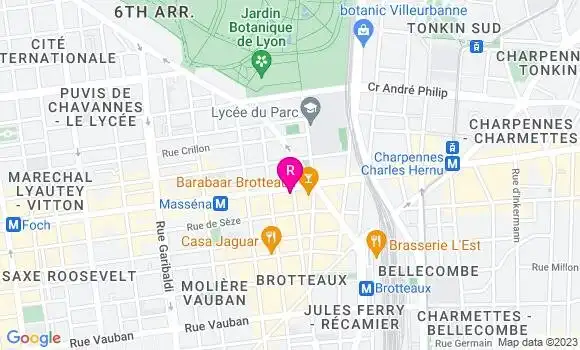 Localisation Brasserie La Joconde
