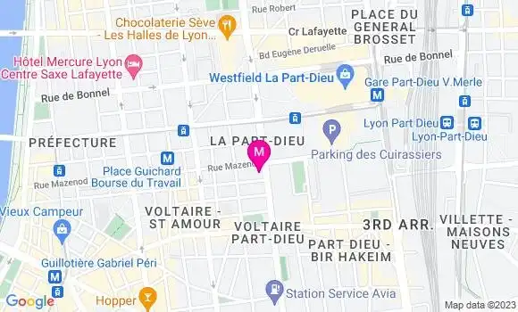 Localisation Restaurant  Le Karachi