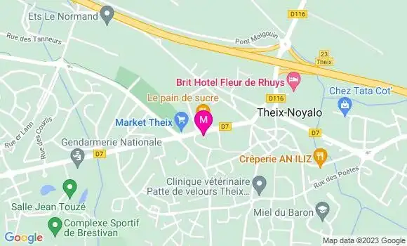 Localisation Kebab Theix Food