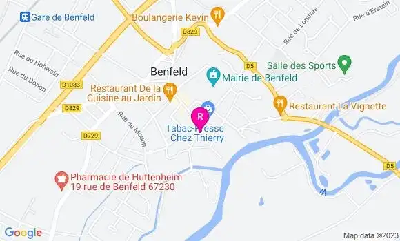 Localisation Brasserie au Brochet