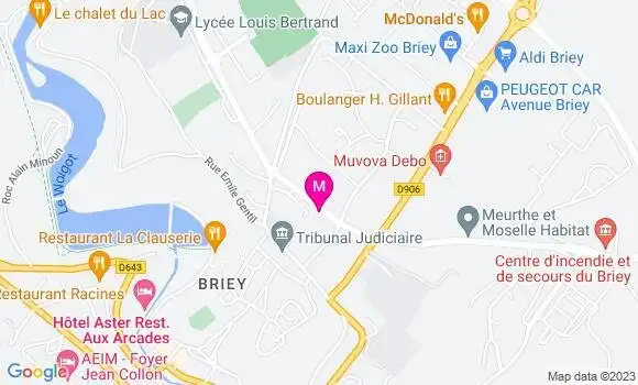 Localisation Restaurant  Le Stanislas