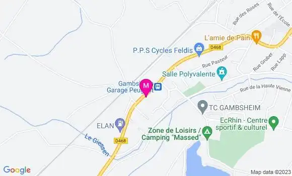 Localisation Restaurant  Le Parc